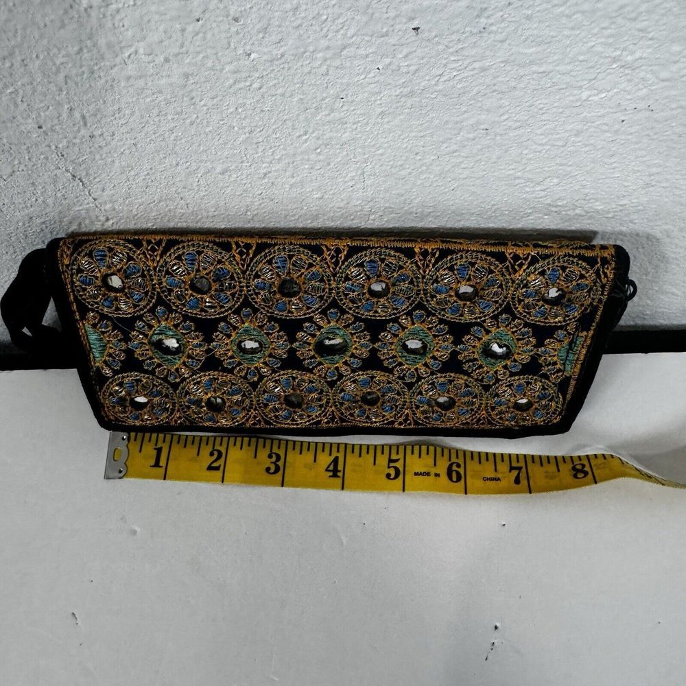 Desi, Indian, Pakistani Special Woven Embroidered Rug Style Wallet.